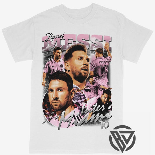 Lionel Messi Tee Shirt Inter Miami FC MLS World Cup Soccer
