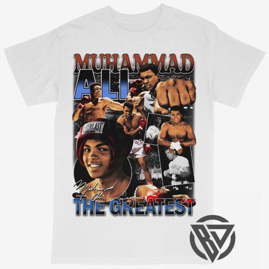 Muhammad Ali graphic t-shirt boxing design Boxing Fighter Fight Tee