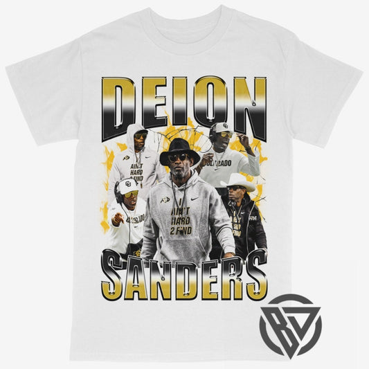 Deion Sanders Tee Shirt Dallas Colorado CU Football Coach Prime
