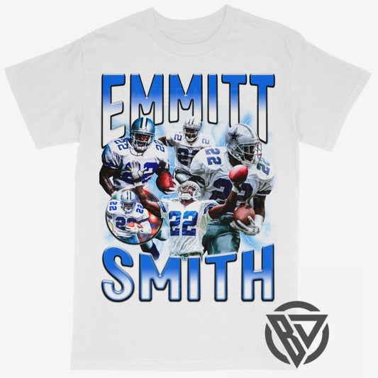 Emmitt Smith Tee Shirt Dallas Cowboys Football