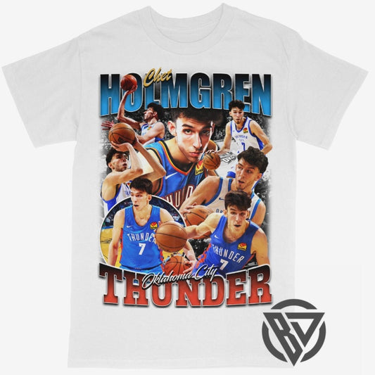 Chet Holmgren Thunder streetwear tee premium cotton