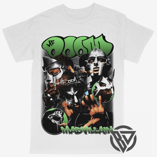 MF DOOM Tee Shirt Madvillain Rap Hiphop Artist