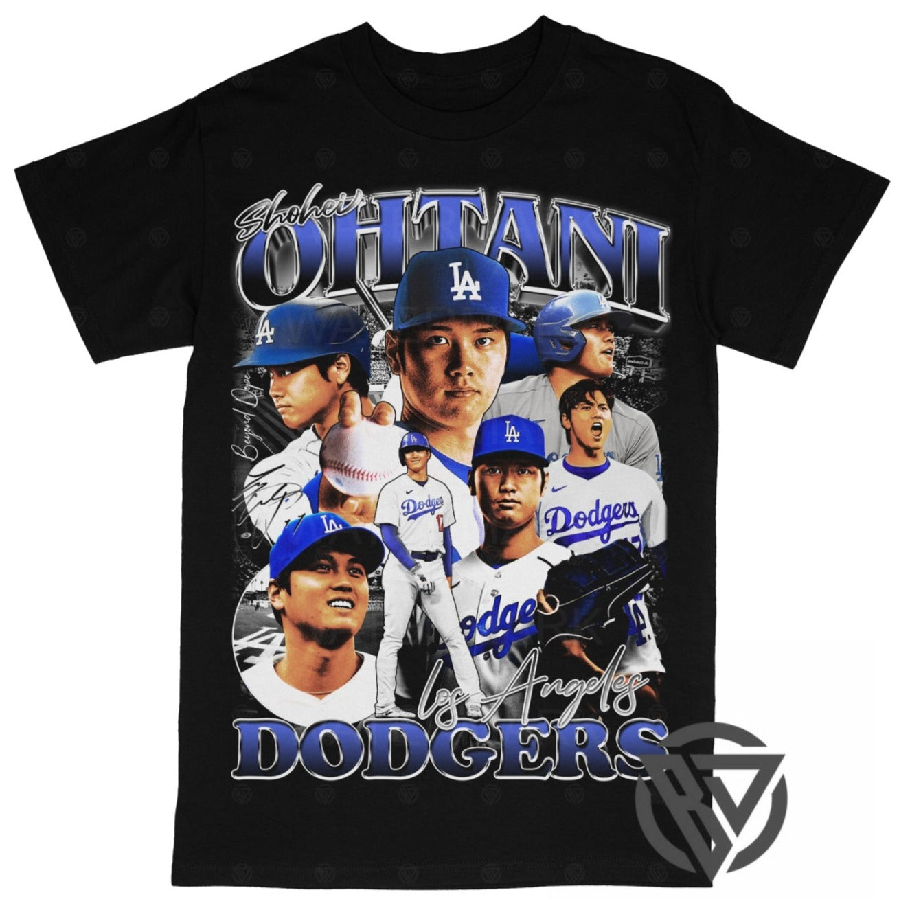 Shohei Ohtani Los Angeles Dodgers Baseball Graphic Rap Stye Tee