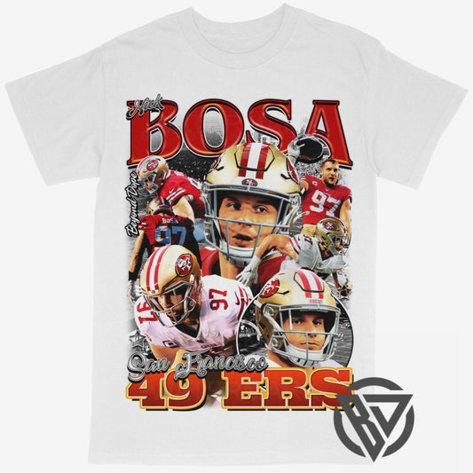 Nick Bosa Tee Shirt San Francisco 49ers Niners Football