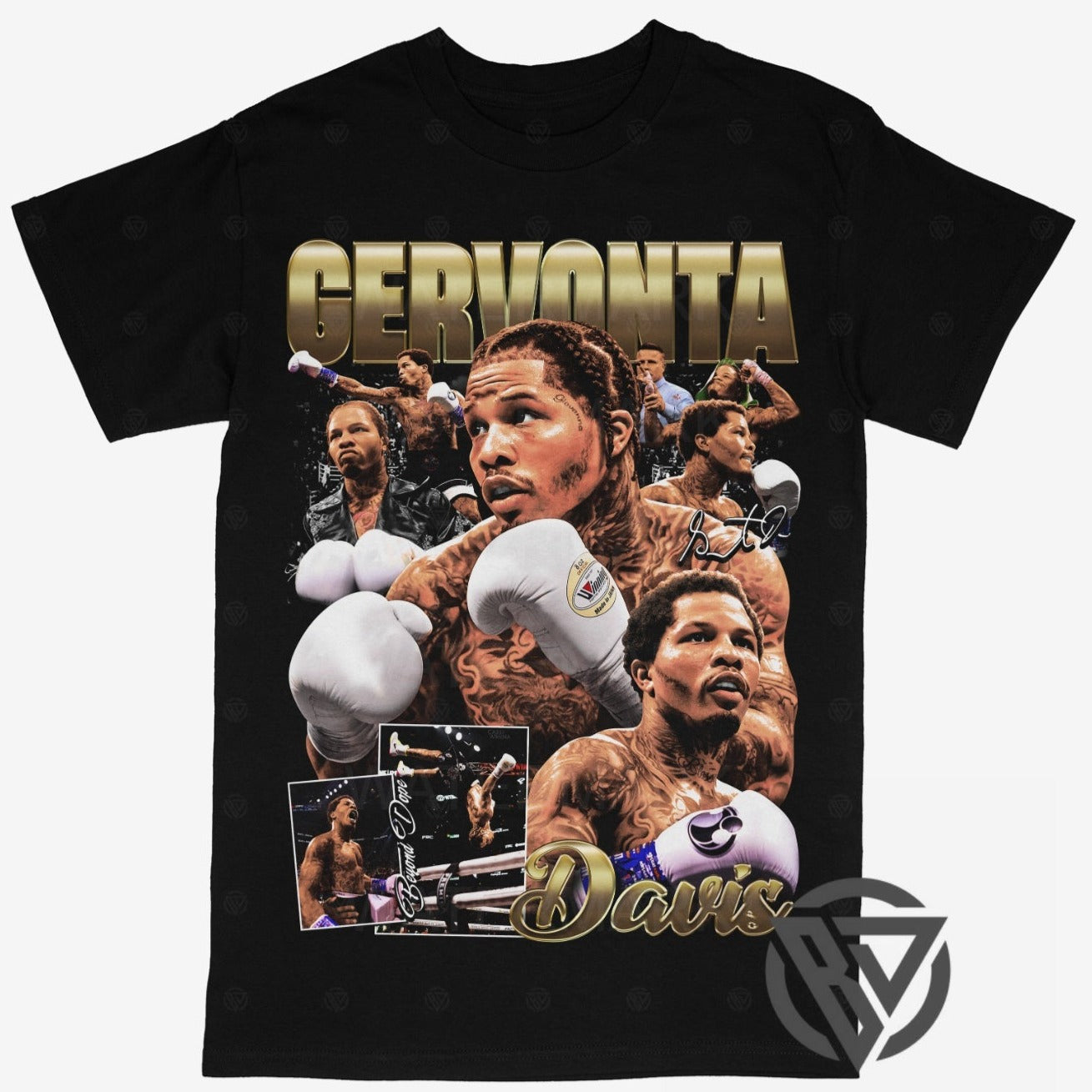Gervonta Davis Tee Shirt Boxing Boxer Fighter Fighting Graphic Rap Style Sport