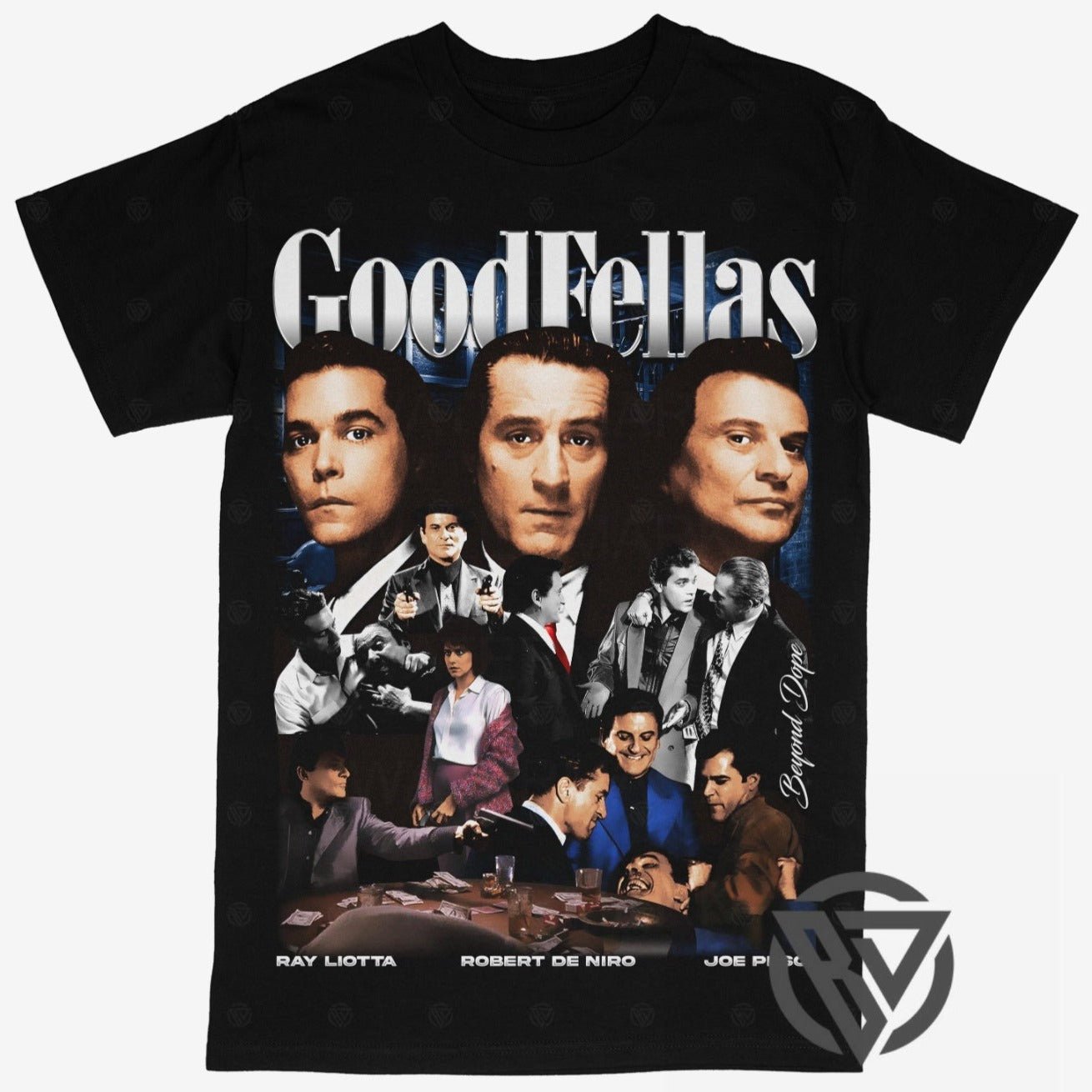 Goodfellas graphic t-shirt mafia movie design Gangster Movie