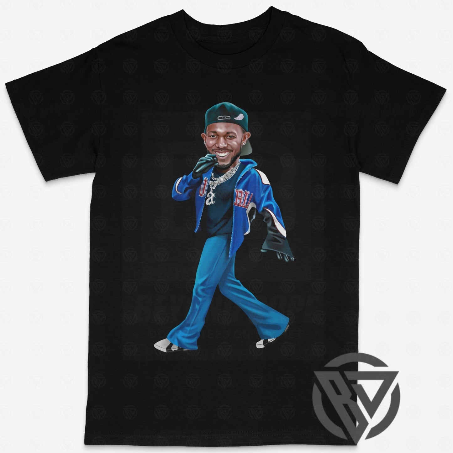 Kendrick Lamar Rap Tee Shirt Super Bowl Halftime