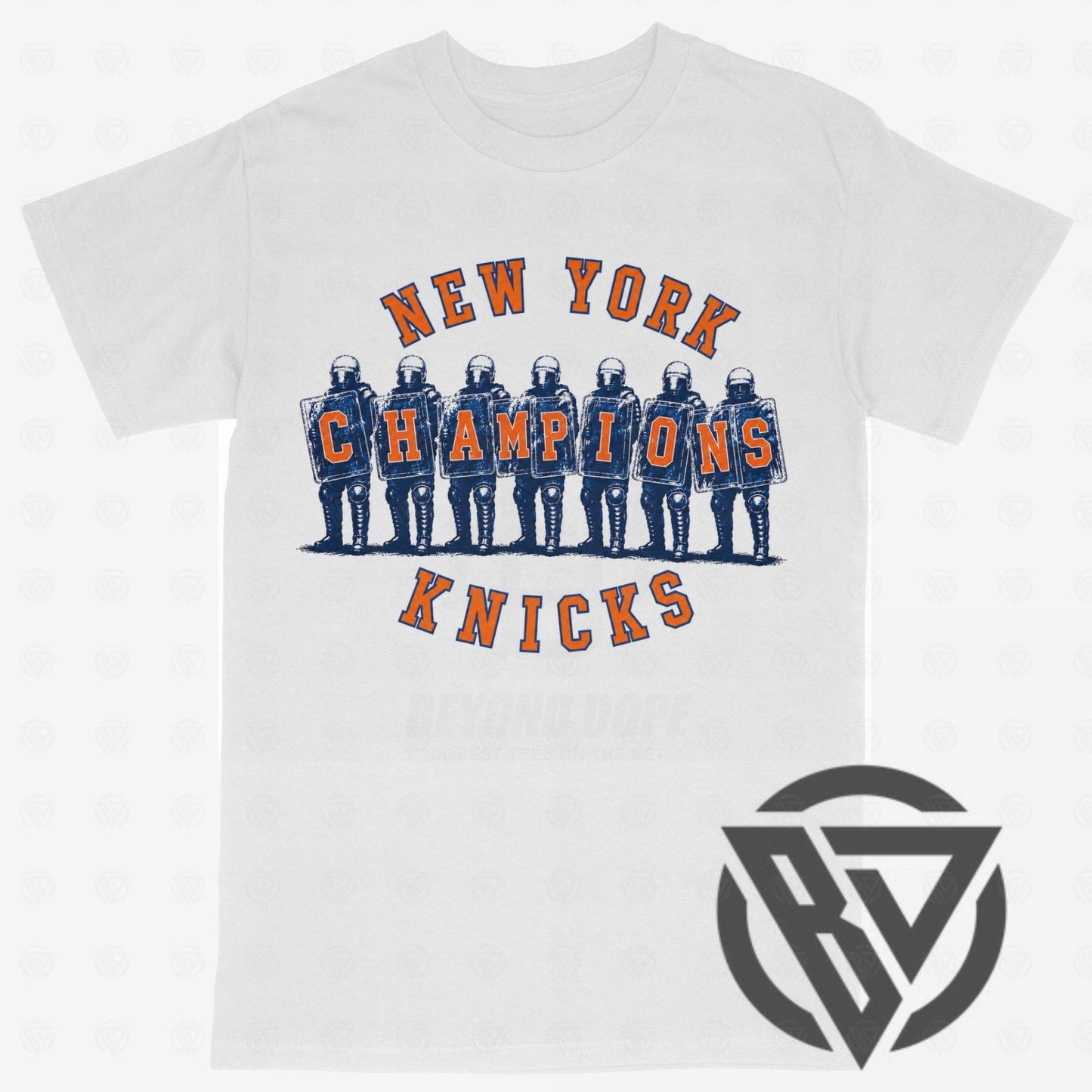 New York Knicks NBA Champions graphic t-shirt design