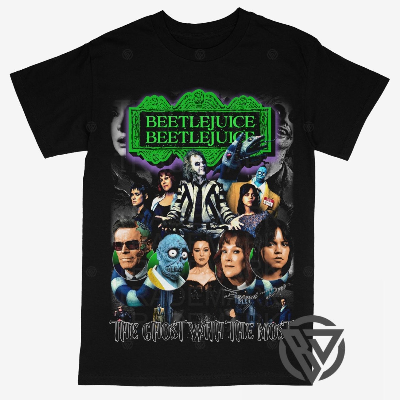 Beetlejuice Beetlejuice Movie Tee Shirt Merch Scary Movie Film Graphic