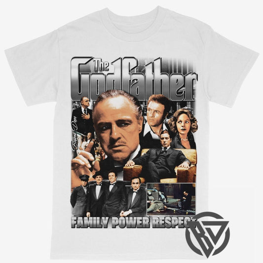 The Godfather graphic t-shirt mafia movie design Gangster
