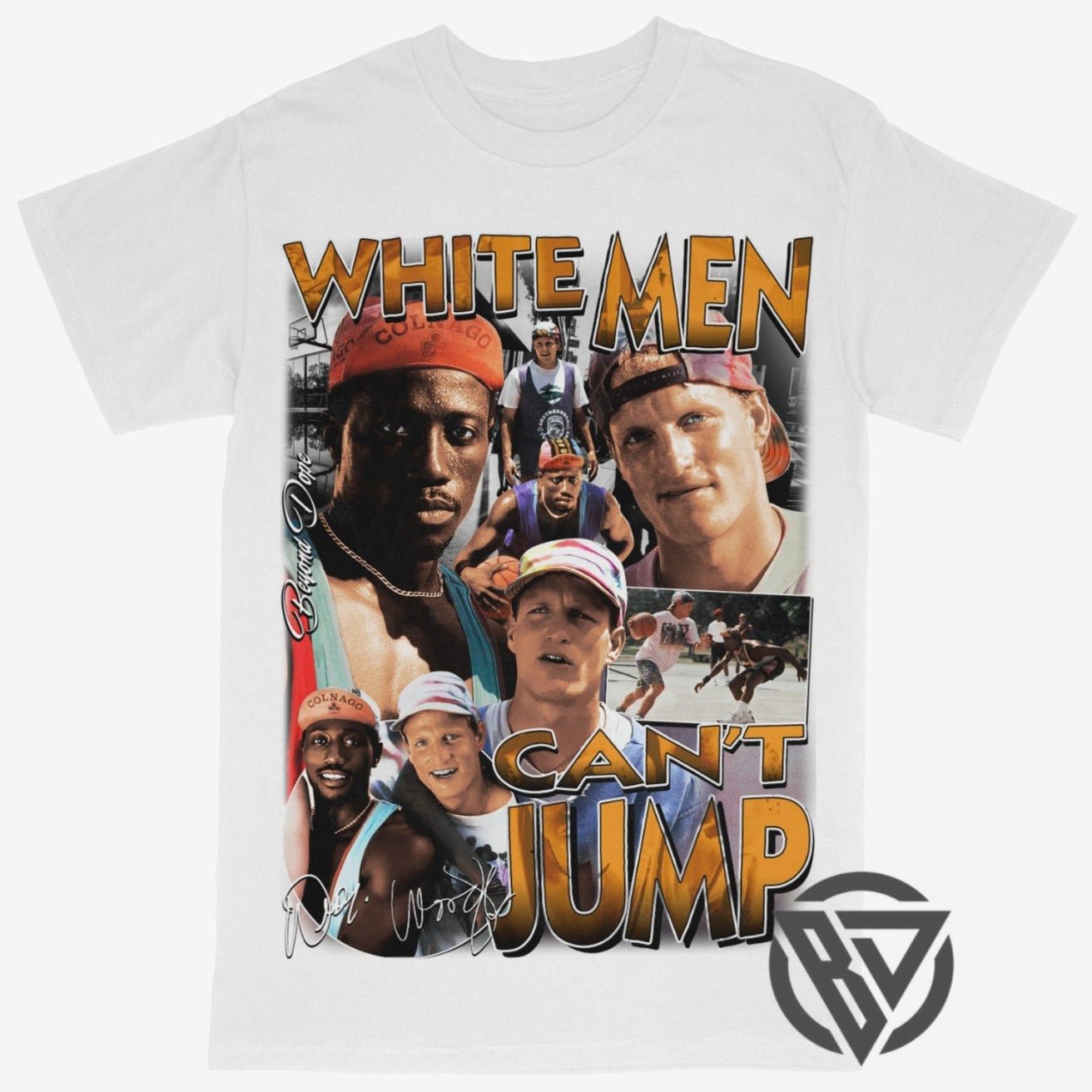White Men Can’t Jump 90s basketball film graphic shirt movie tee T-shirt Film Urban