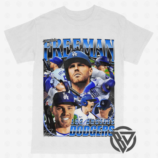 Freddie Freeman Tee Shirt Los Angeles LA Dodgers MLB Baseball MVP Merch