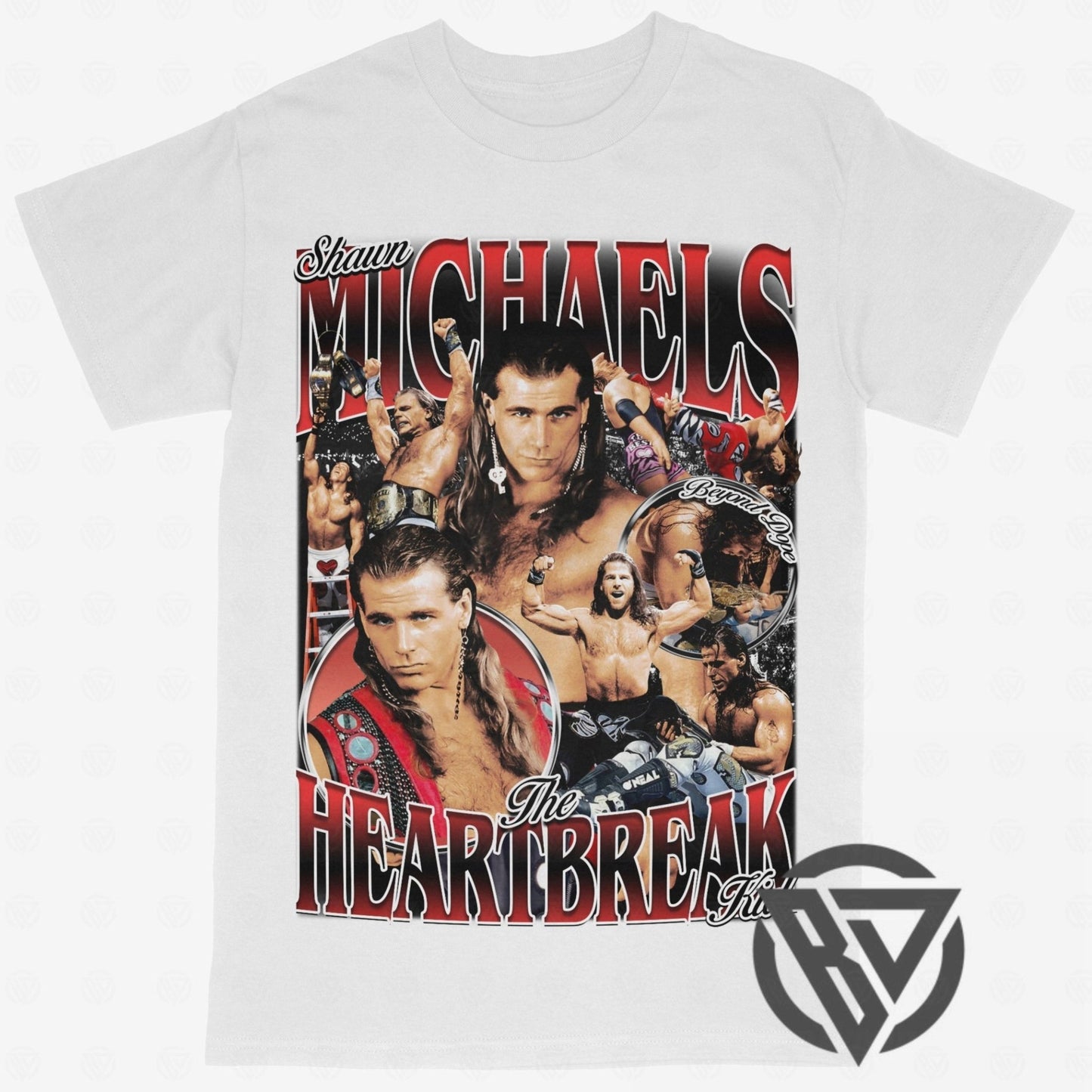 Shawn Michaels Tee Shirt WWF WCW Wrestling The Heartbreak Kid Graphic Shirt