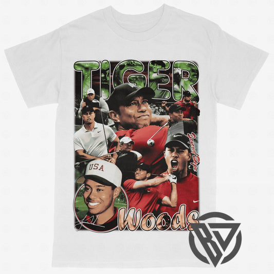 Tiger Woods Tee Shirt T-shirt Golf Masters PGA Tour Merch Graphic Tee