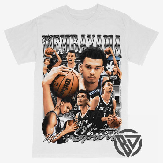 Victor Wembanyama Spurs streetwear tee
