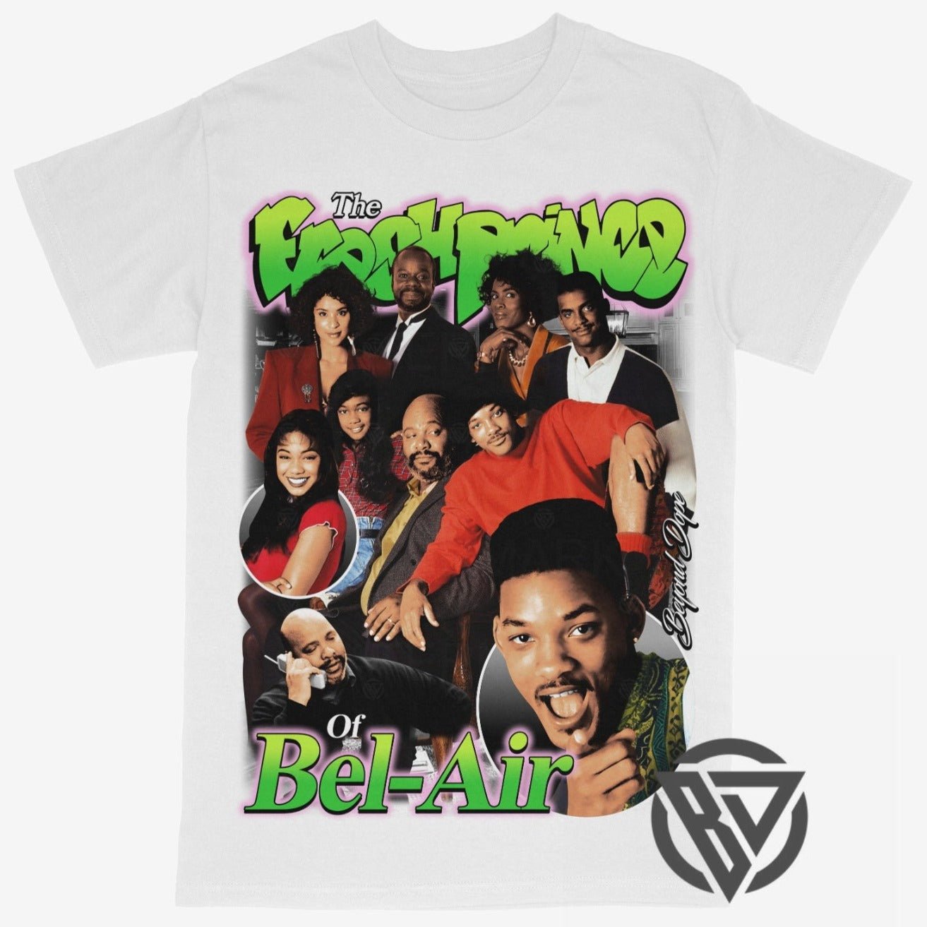 Will Smith Fresh Prince graphic shirt rap tee