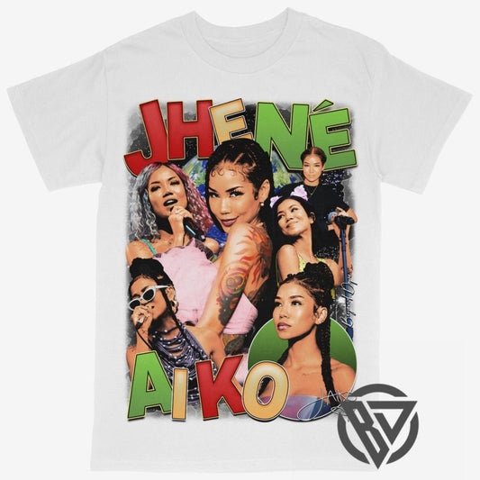 Jhene Aiko streetwear tee premium rap tee