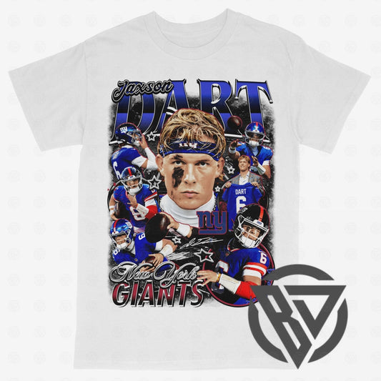 Jaxson Dart Graphic T-Shirt | Football Quarterback Tee