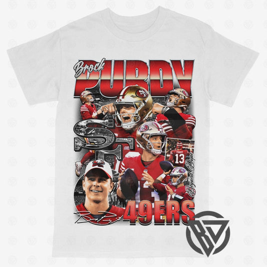 Brock Purdy Tee Shirt San Francisco NFL Football Niners 49ers Merch Rap