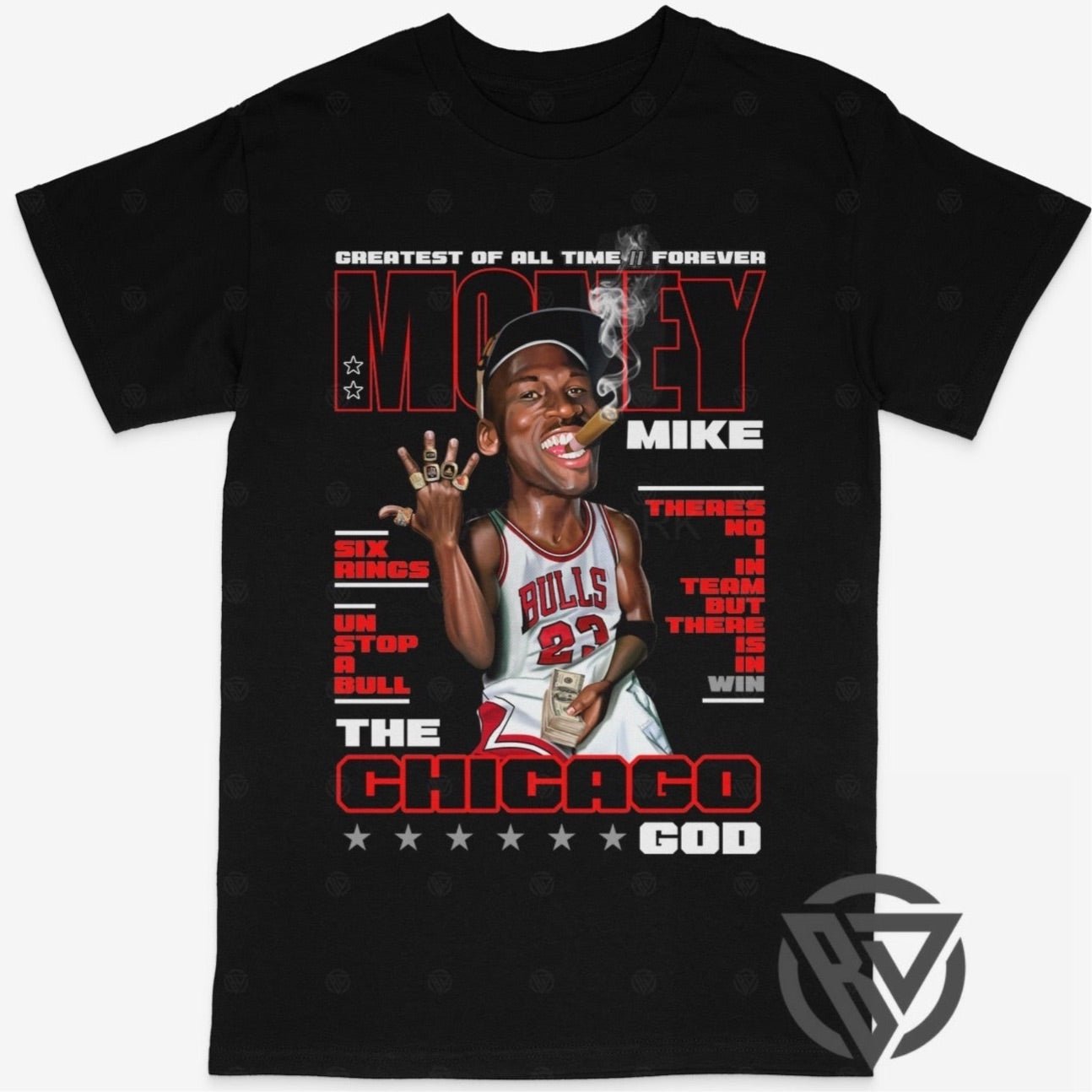 Michael Jordan Tee Shirt SLAM MONEY Bred 1 11 Chicago Bulls Mike Michael NBA Basketball 1 11 Bred
