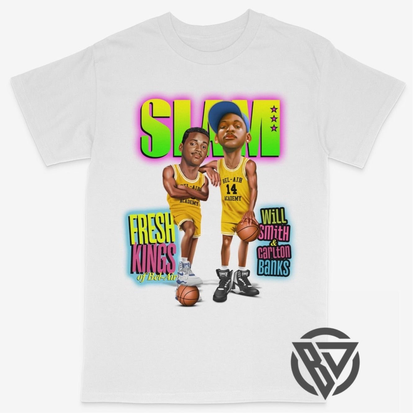 Fresh Prince Tee Shirt Will Smith Carlton Banks 90's TV Show ( BF )