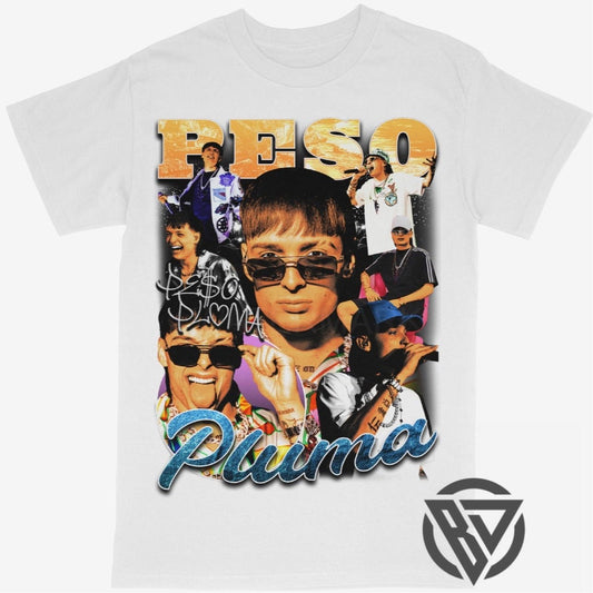 Peso Pluma graphic t-shirt Latin music design rap Tee
