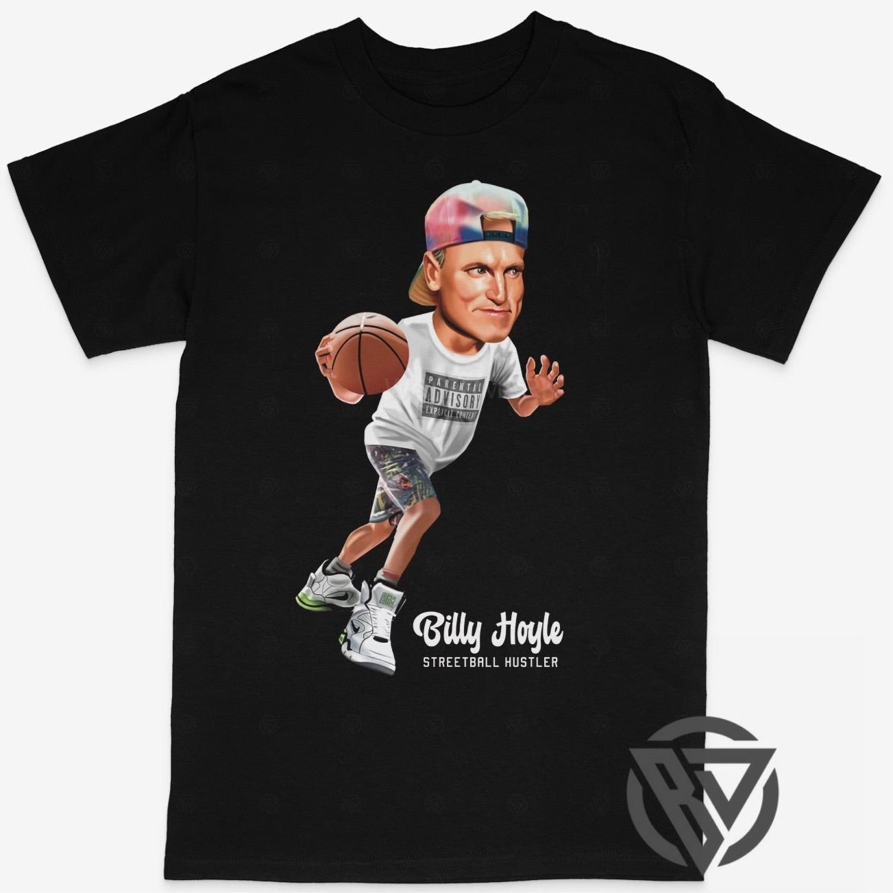 Billy Hoyle Tee Shirt White Men Cant Jump Bobby Fresh Cartoon Style Movie Film Merch