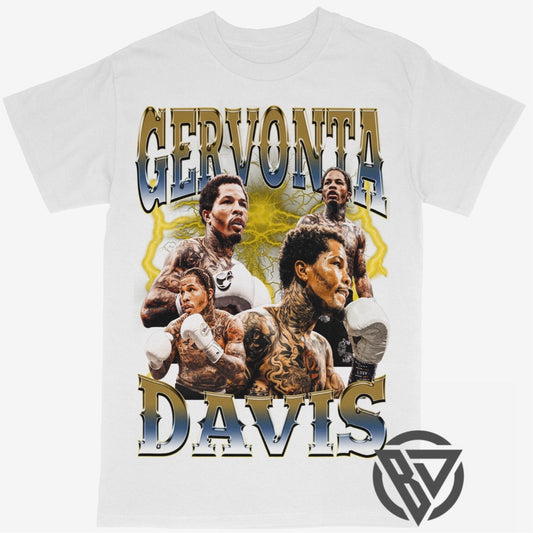 Gervonta Davis Tee Shirt Boxing Boxer Fighter Fighting Graphic Rap Style Sport