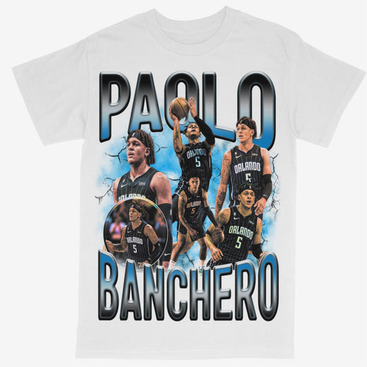 Paolo Banchero Tee Shirt Orlando Magic NBA Basketball