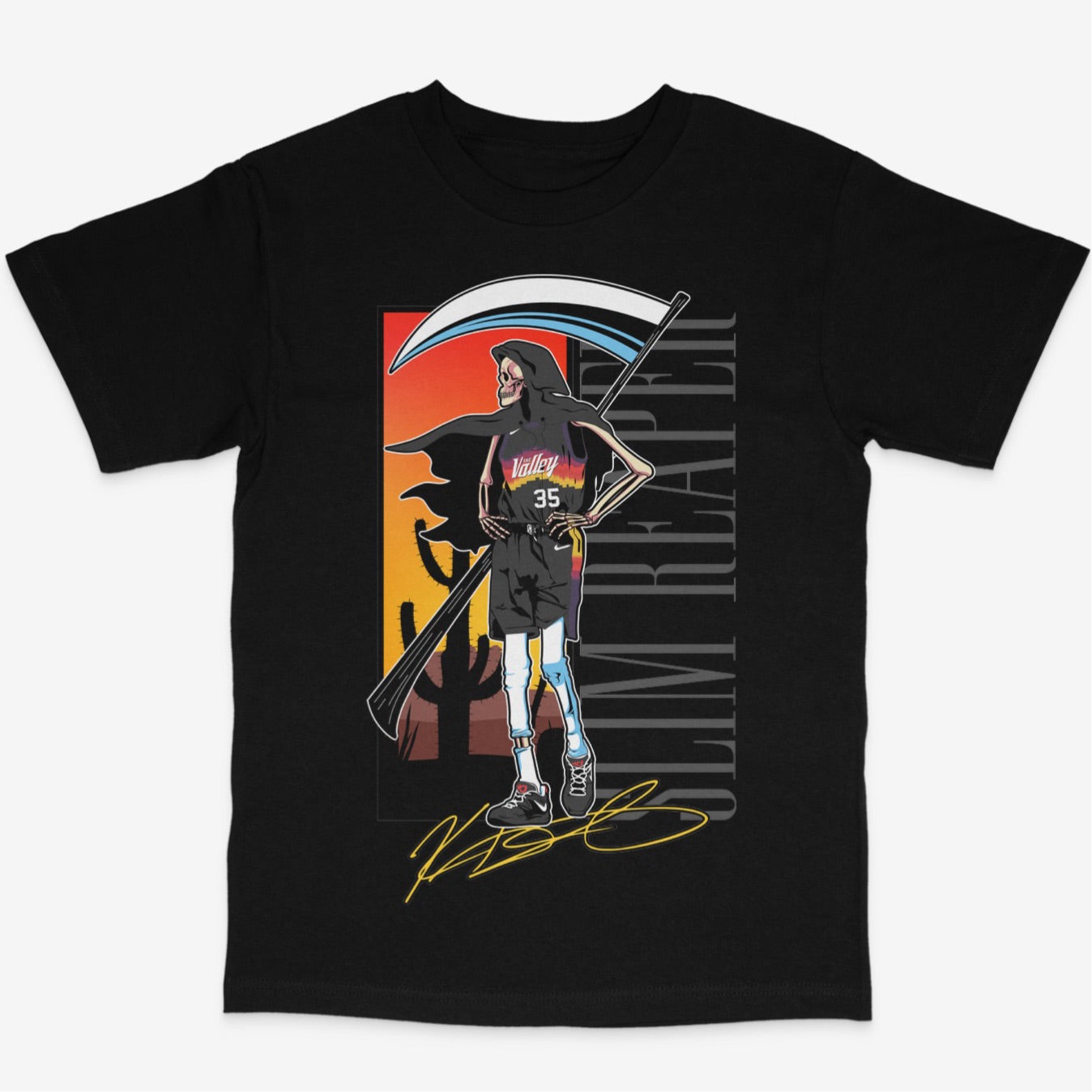 Kevin Durant Tee Shirt KD Phoenix Suns NBA Basketball (BF)