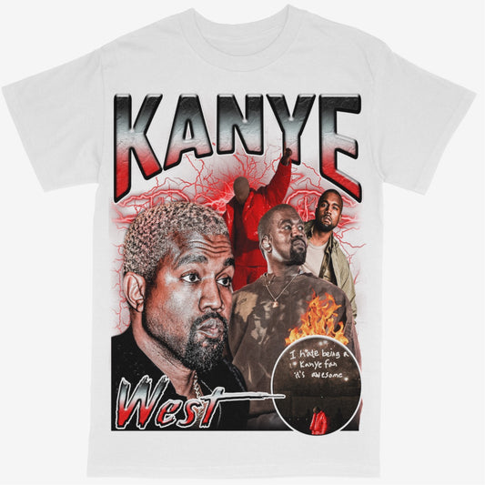 Kanye West Tee Shirt Rap Style