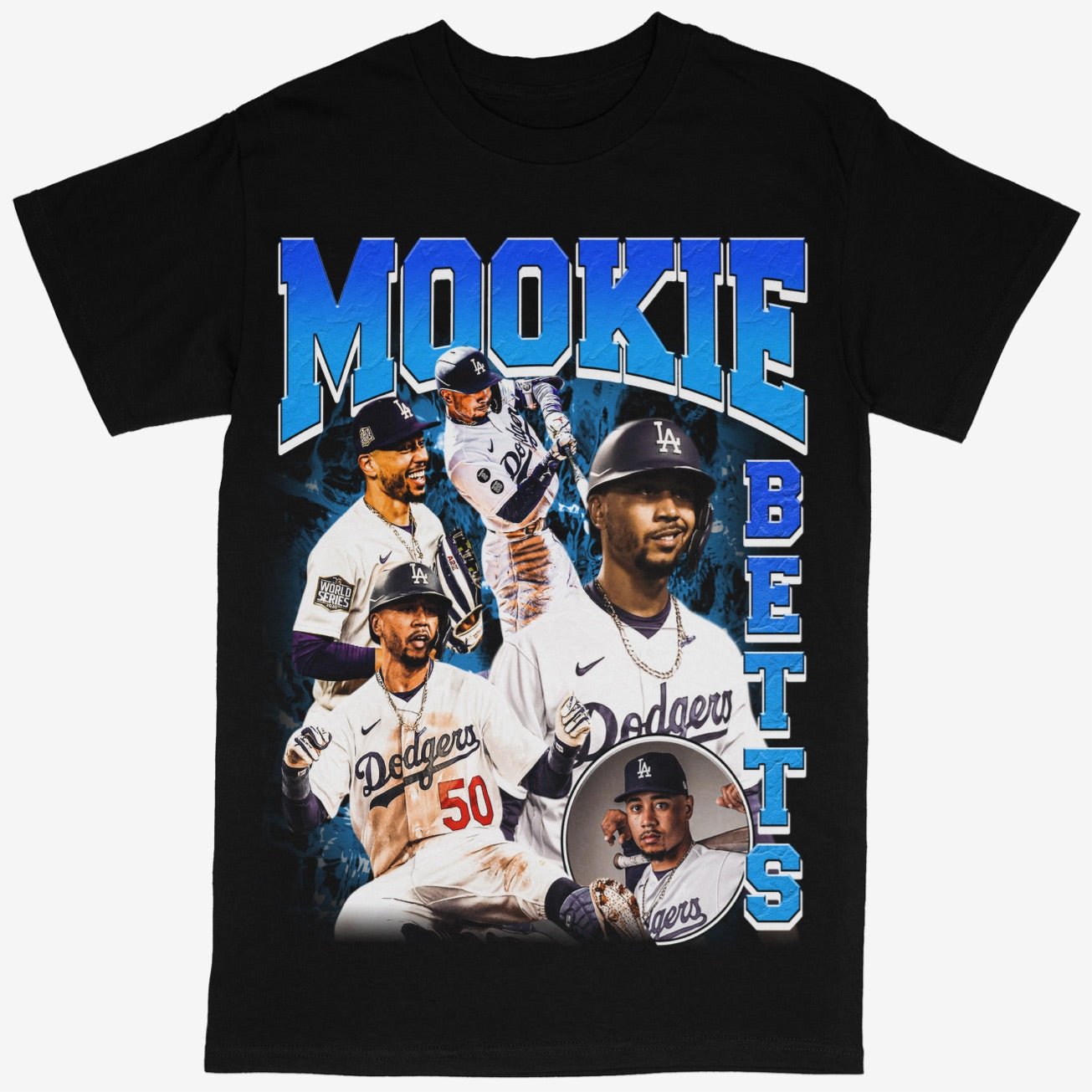 Mookie Betts Tee Shirt Los Angeles LA Dodgers MLB Baseball (OG)
