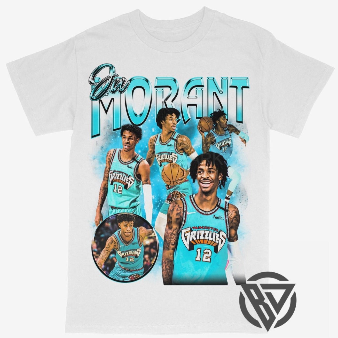 Ja Morant Tee Shirt Memphis Grizzlies NBA Basketball (V2)