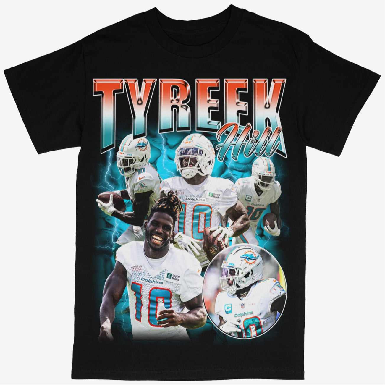 Tyreek Hill Tee Shirt Miami Dolphins NFL Football