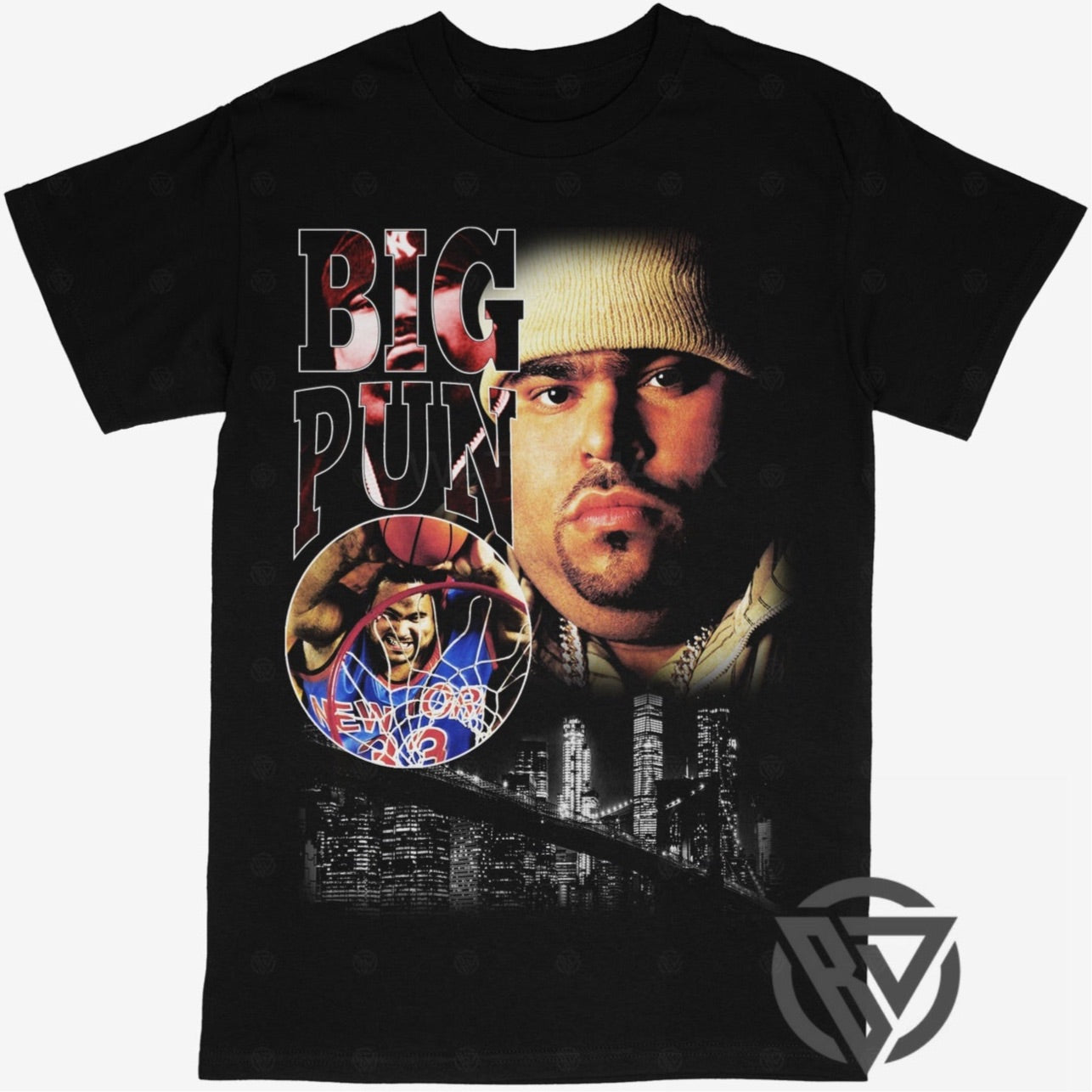 Big Pun Tee Shirt East Coast Rap Style Concert Tour Music Artist Merch
