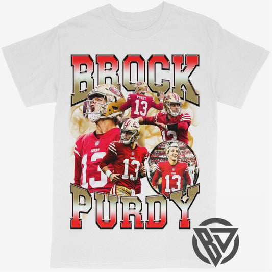 Brock Purdy Tee Shirt San Francisco NFL Football Niners 49ers Merch Rap