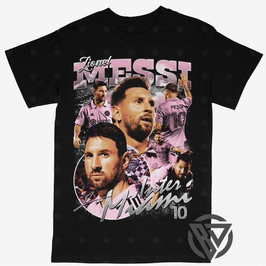 Lionel Messi Tee Shirt Inter Miami FC MLS World Cup Soccer