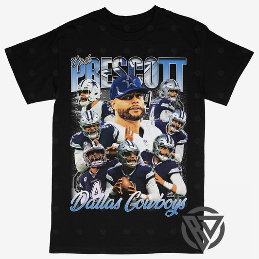 Dak Prescott Tee Shirt Dallas Cowboys NFL Football (V2)