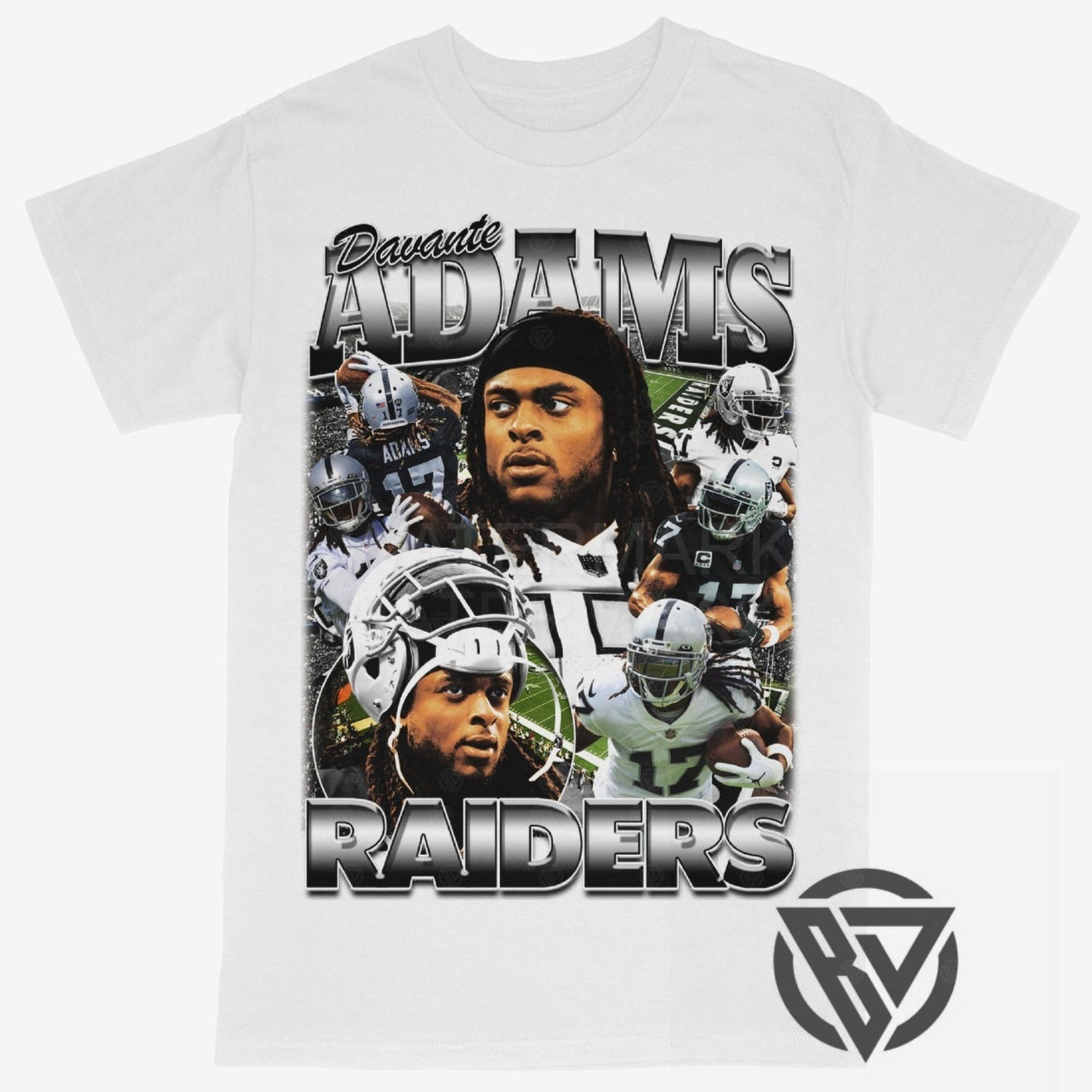 Davante Adams Tee Shirt Raiders Las Vegas Football (V2)