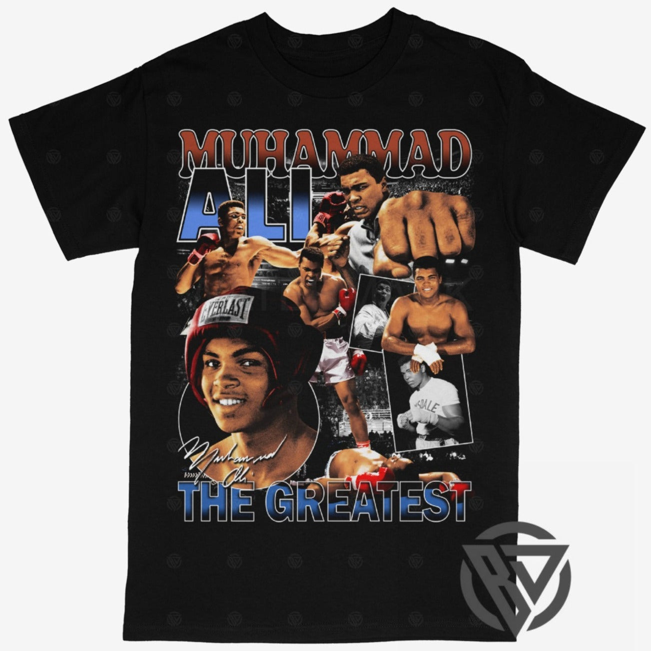 Muhammad Ali Tee Shirt Boxing Champion Champ Greatest Fighter