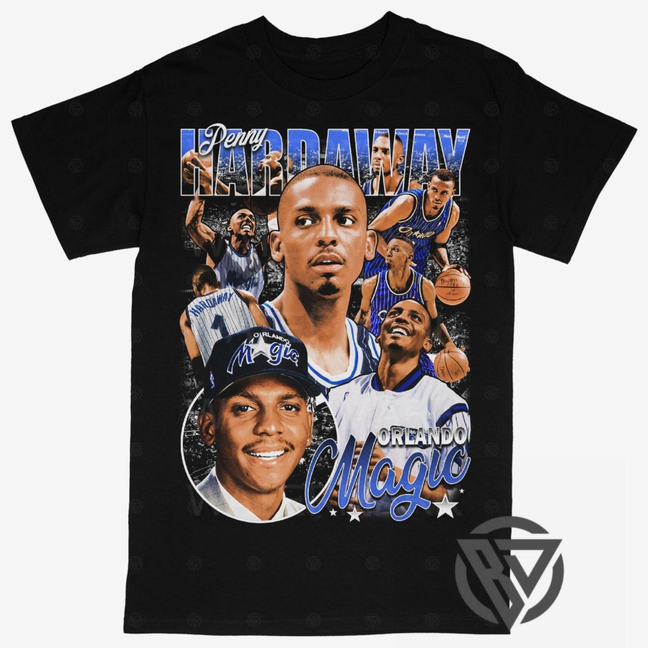 Penny Hardaway Tee Shirt Orlando Magic NBA Basketball (V3)