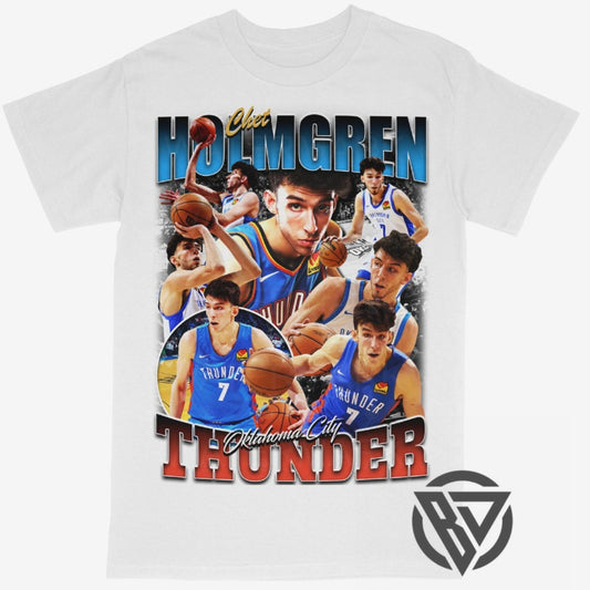 Chet Holmgren Tee Shirt Oklahoma City Thunder Basketball