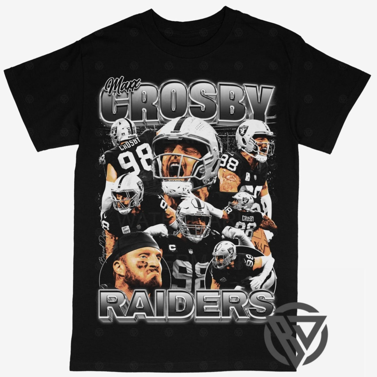 Maxx Crosby Tee Shirt Raiders NFL Football