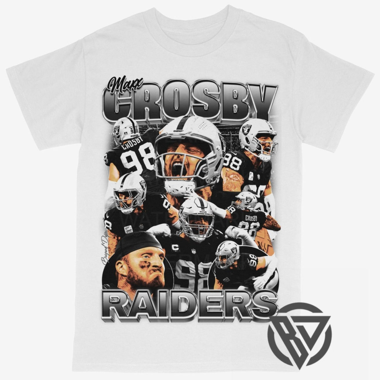 Maxx Crosby Tee Shirt Raiders NFL Football