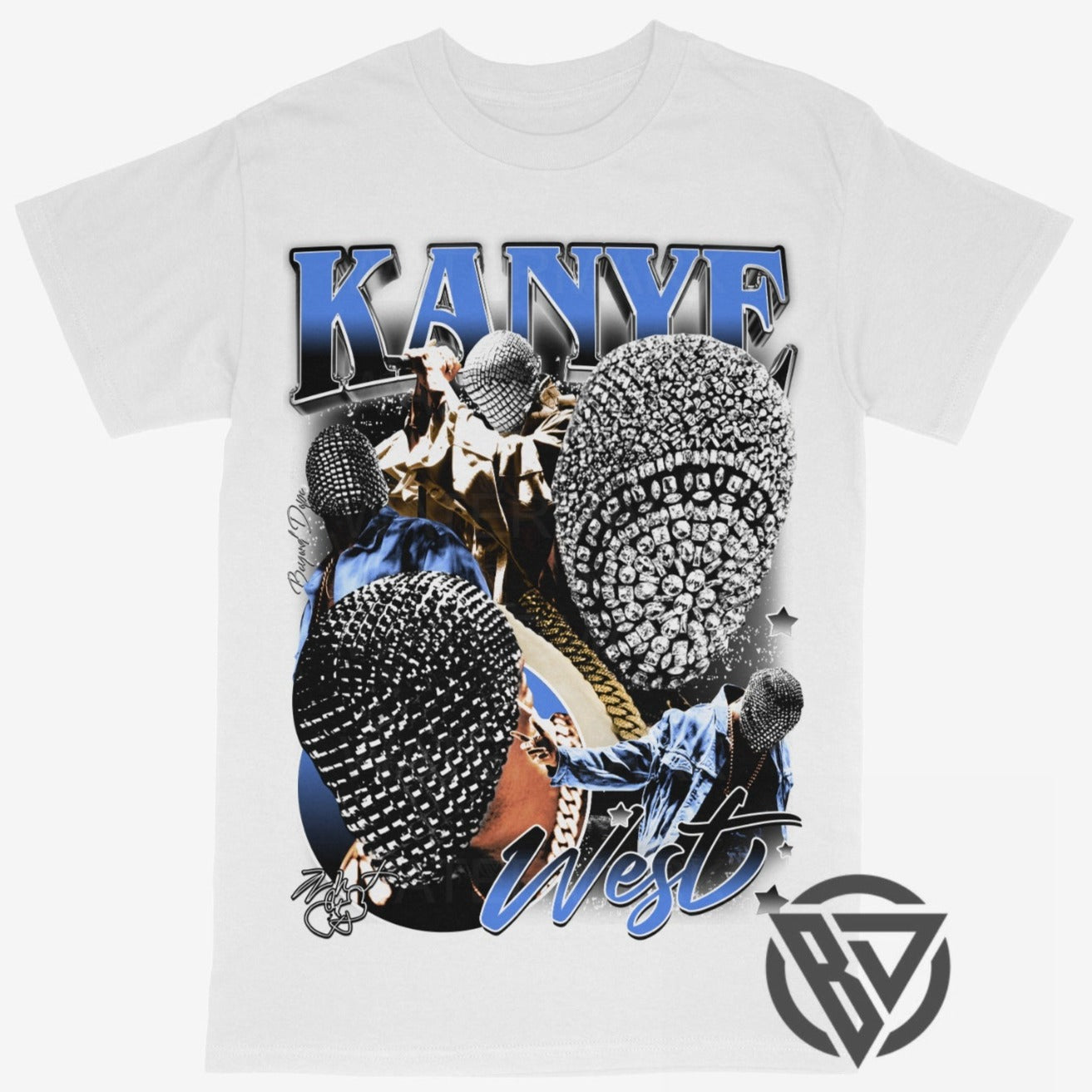 Kanye West Tee Shirt Ye Yeezy Rap Hiphop Artist (V2)