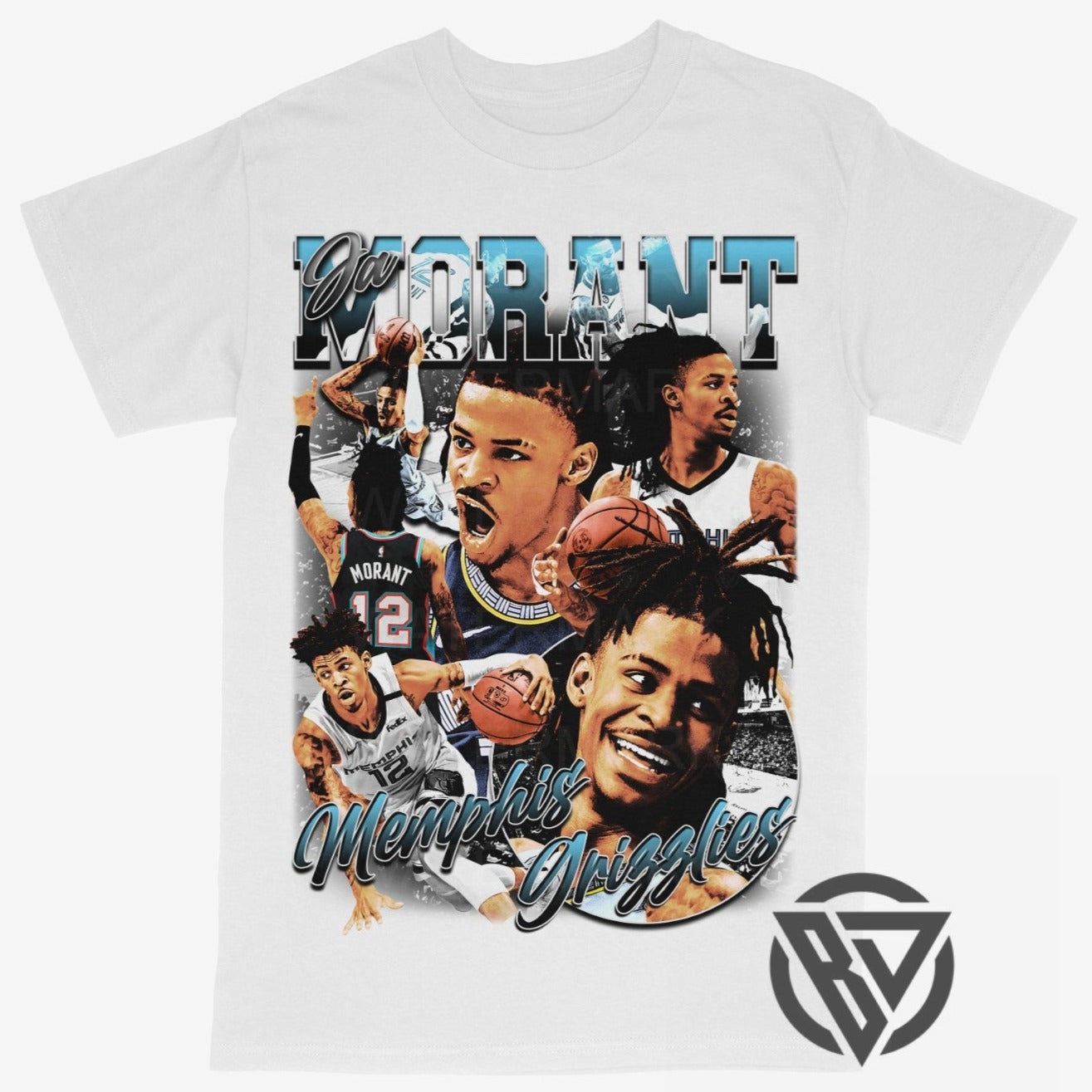 Ja Morant Tee Shirt Memphis Grizzlies NBA Basketball (V3)
