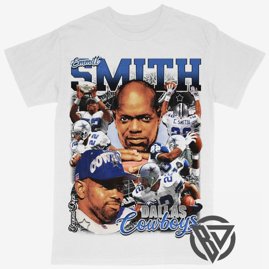 Emmitt Smith Tee Shirt Dallas Cowboys Football (V2)