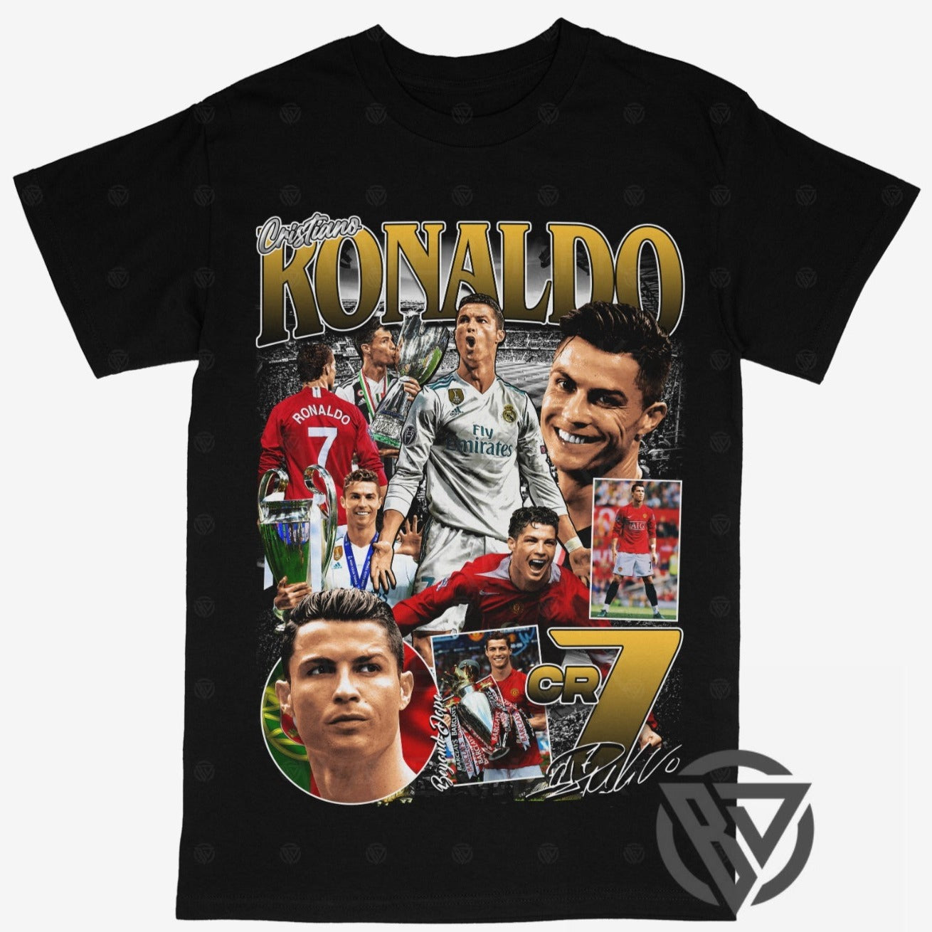 Cristiano Ronaldo Tee Shirt Soccer Al Nassr FC Portugal World Cup