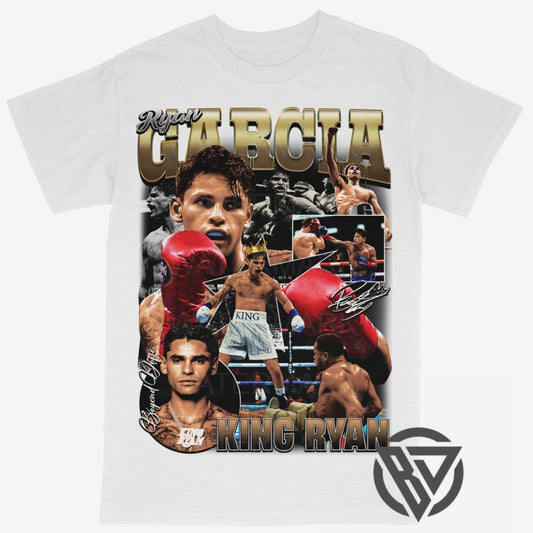 Ryan Garcia Tee Shirt Boxing Boxer Fighter Fighting Rap Style (V2)