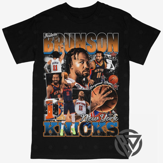 Jalen Brunson Tee Shirt New York Knicks NBA Basketball